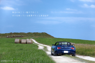 貝殻の道へ / 宗谷丘陵の名もない貝殻の道を散策する